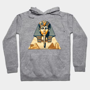 Ancient Egypt Pharaohs, Pyramids, Ancient Egyptian Mystique: Symbols of Spiritual Legacy Hoodie